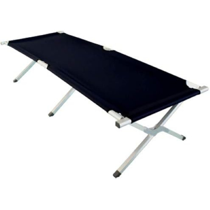 Графнер XL розкладне ліжко для відпочинку з сумкою, вантажопідйомність до 150 кг, зручна тканина 1600D Oxford – чорного кольору, гостьове ліжко