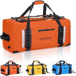 Водонепроникний рюкзак ESONE 90L для каякінгу та подорожей (Orange)