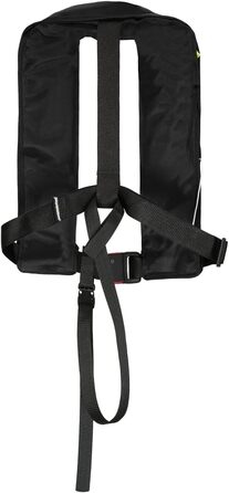 Жилет рятувальний 165N ISO з ручним вивільненням, чорний