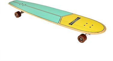 Лонгборд Hamboards Huntington Hop 'Key Lime', ручна робота, для лендсерфінгу і круїзингу, ламінована береза та клен
