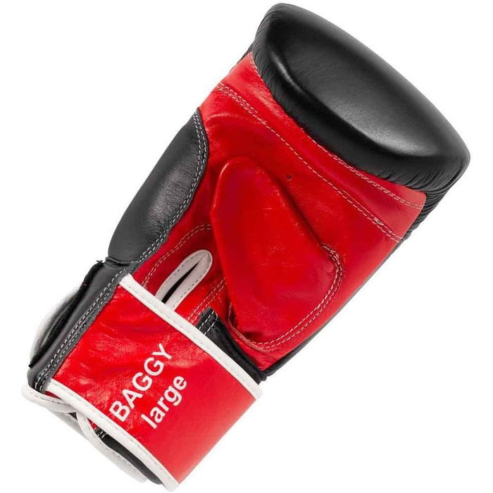 Боксерські рукавички Benlee Rocky Marciano шкіряні, унісекс, чорні/червоні, XL