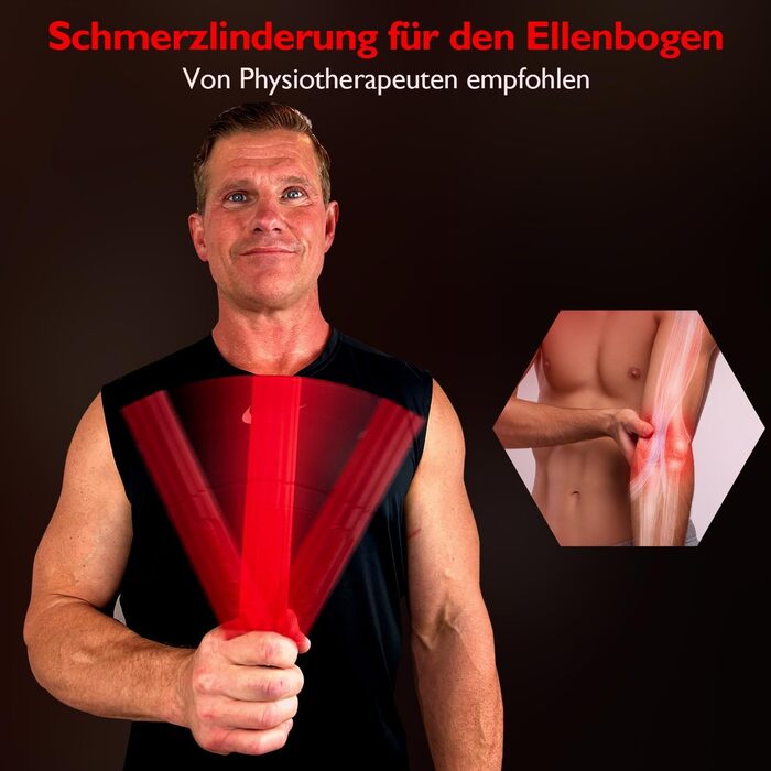 FitBeast Flex Therapy Bar – Набір еластичних тренувальних паличок для терапії ліктя (4 шт): жовтий, зелений, синій, червоний. Для гольфу, тенісу, тендиніту.