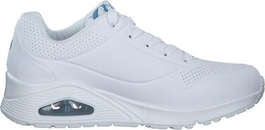 Кросівки жіночі Skechers UNO-Bright Air білі з серцем, 38 EU, Duraleather