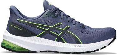 Кросівки ASICS GT-1000 12 для чоловіків (42 EU, Thunder Blue Electric Lime)