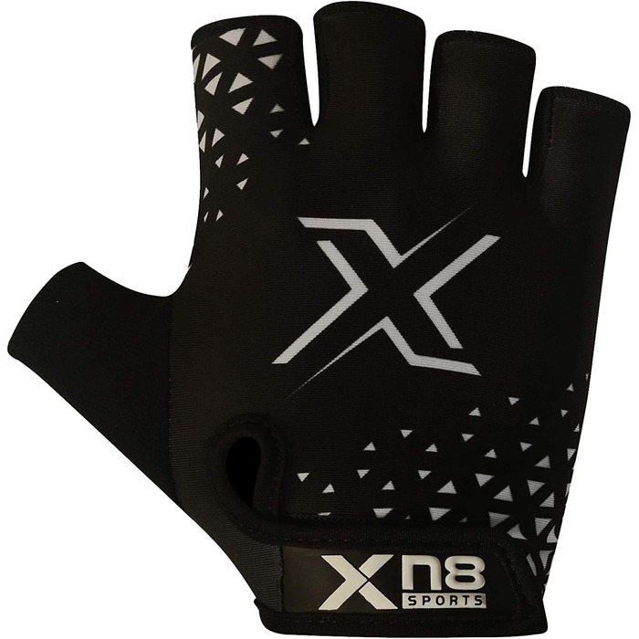 Рукавички для фітнесу Xn8: тренувальні, для важкої атлетики, їзди на велосипеді, для жінок та чоловіків, білі, розмір XL