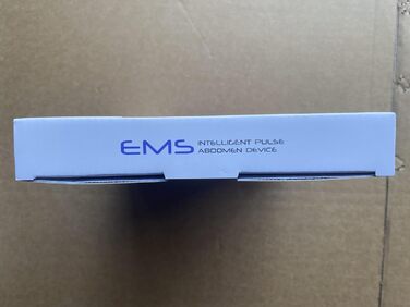 Електричний EMS тренажер для м'язів живота, рук і ніг WARDBES, 6 режимів, 9 рівнів інтенсивності, USB акумулятор, портативний стимулятор м'язів