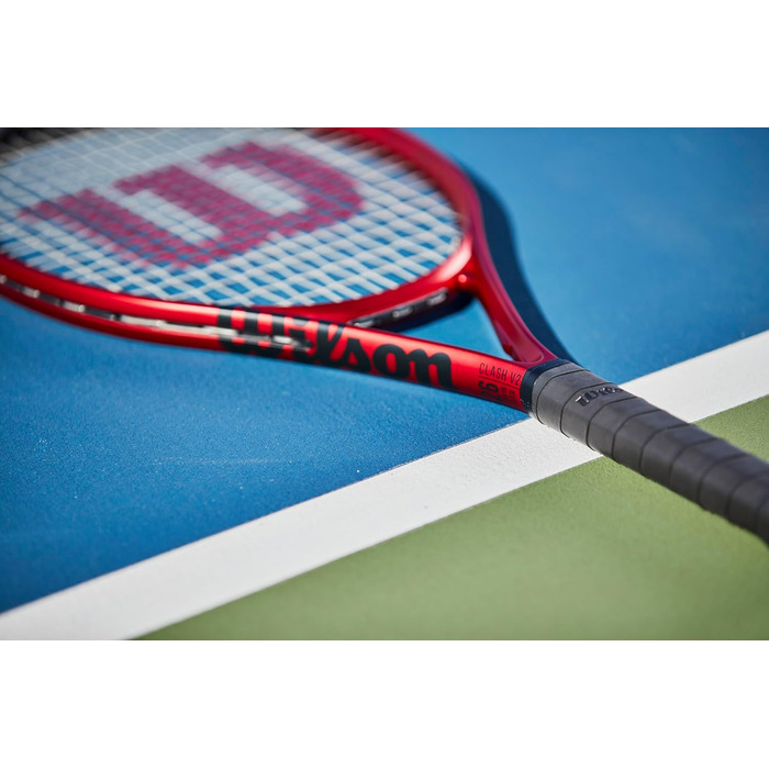 Дитяча тенісна ракетка Wilson Clash Jr 26, карбон, баланс у ручці