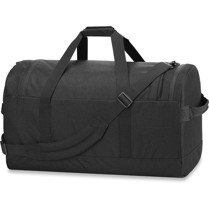 Спортивна сумка Dakine EQ Duffle 70 л, чорна, міцна та зручна, з двосторонньою блискавкою, легка для транспортування