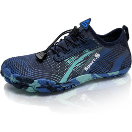 Легкі аквашузи IceUnicorn для фітнесу, пляжу та плавання (36 EU, блакитний)