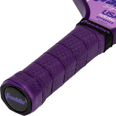 Професійна ракетка для піклболу Franklin Sports Signature з MaxGrit поверхнею, поліпропіленовий 13/16 мм сердечник, USAPA сертифікат, для турнірів