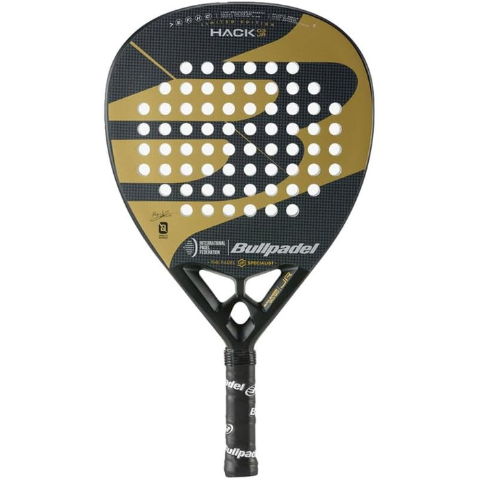 Bullpadel Hack 03 Jr - дитяча ракетка для паддл-тенісу, кольорова, універсальний розмір