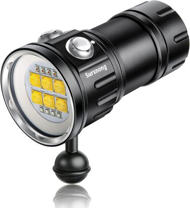 Noctilume N24: Підсвічувач для підводної зйомки 7500 люменів, CRI 90, 6500K, IP68, 80м