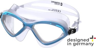 Окуляри для плавання Endurance: Антифог, Антиподряпини, UV400, Панорамний огляд (Aqua/Прозорі)