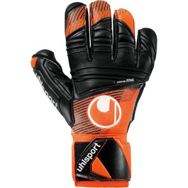 Воротарські рукавички Uhlsport Super Resist+ HN для підлітків, неон-оранжеві/чорні/білі, розмір 9, унісекс