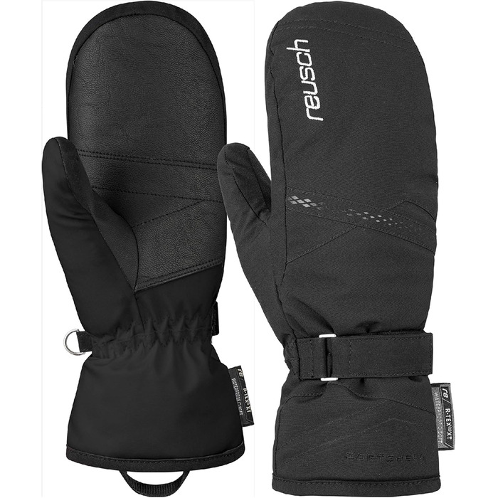Жіночі рукавиці Reusch Hannah R-Tex XT, чорні/сріблясті, розмір 6.5, водонепроникні лижні