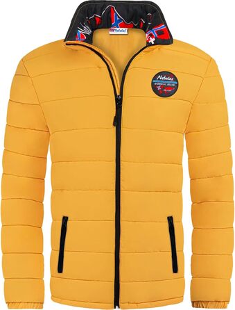 Чоловіча куртка Nebulus TAMMES, тепла зимова та перехідна куртка, жовта L
