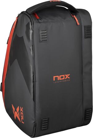 Сумка для паделу Nox Luxury Open Series, чорна з червоним