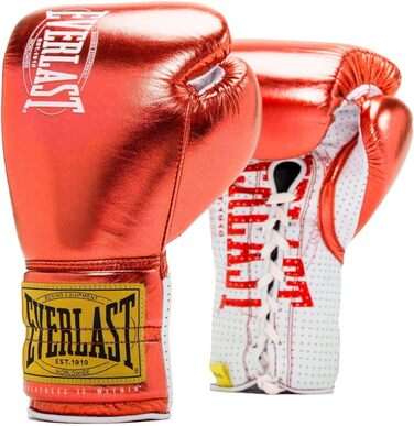 Боксерські рукавички Everlast 1910 Pro Fight 8oz червоні, унісекс, для змагань