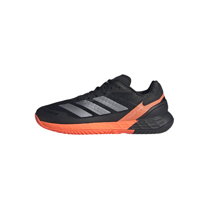 Чоловічі тенісні кросівки Adidas Defiant Speed 2, розмір 41 1/3 EU, чорний/помаранчевий