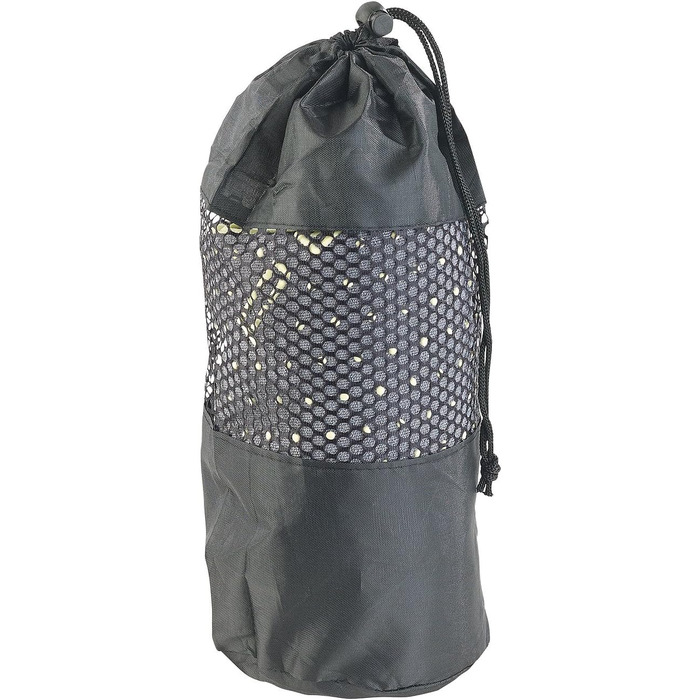 PEARL Sports Yogatuch: Рушник для йоги 2в1 з мікрофібри та підкладкою (сірий)