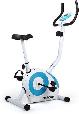 Велотренажер Kraftfit для дому, з ергометром, пульсометром і тренувальним комп'ютером, тихий спінбайк для витривалості, для ніг, до 100 кг