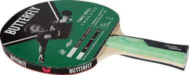 Настільна ракетка Butterfly 85018 Timo Boll Smaragd, чорна/зелена, стандарт
