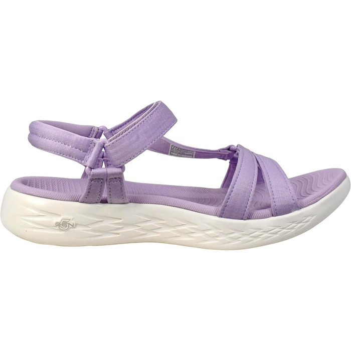 Скечерс On-the-go 600 Brilliancy - жіночі спортивні сандалі (41 EU, лавандові)