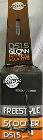 Трюковий самокат Driftwerk DS1.5 Glow in The Dark для дітей, світиться у темряві, фрістайл, міцна конструкція