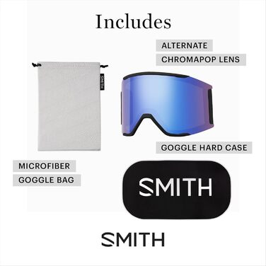 Лижна маска Smith Squad MAG з магнітною лінзою, модель 994Y