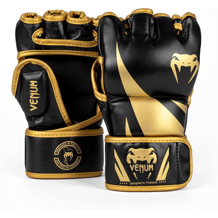 MMA рукавички Venum Challenger 2.0 чорні/золоті, розмір M