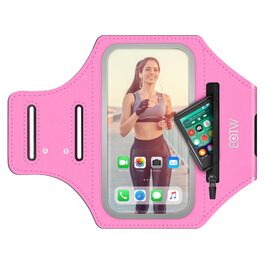 Спортивний браслет EOTW для бігу: тримач для телефону з кишенею для AirPods (5.5-6.0 дюйми)