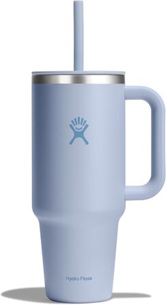 Термочашка HYDRO FLASK 1180 мл з кришкою та трубочкою, нержавіюча сталь, вакуумна ізоляція, захист від розливу, Surf