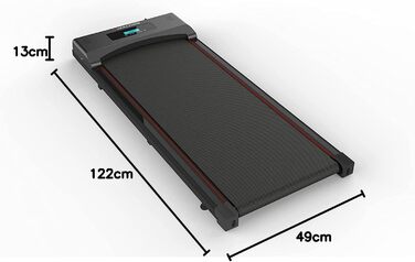 Електричний біговий тренажер Walden F2200 для дому та офісу, ультратонкий та вузький