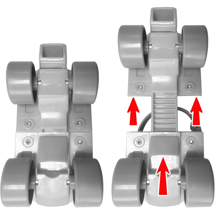 Роликові ковзуни дитячі розмір 23-27 + захист для ліктів та колін (синій, блакитний та зелений)