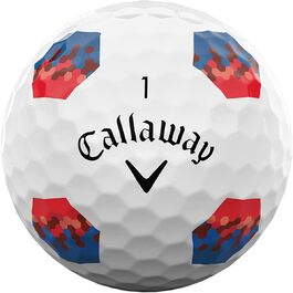 Гольф-м'ячі Callaway Chrome Soft (Серія 2022), білі (Truvis TRU TRACK)