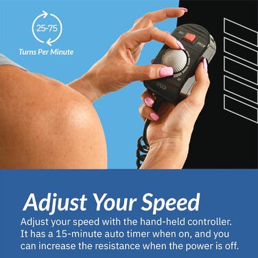 Електричний велотренажер Exerpeutic під стіл, 2000 м, для ніг та рук, чорний. Фітнес для дому, для роботи з дому