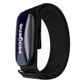 Магнітний датчик пульсу Magene H613 Bluetooth/ANT+, водонепроникний IPX7, 17 годин пам'яті, для велоспорту, бігу, йоги (75-100 см)
