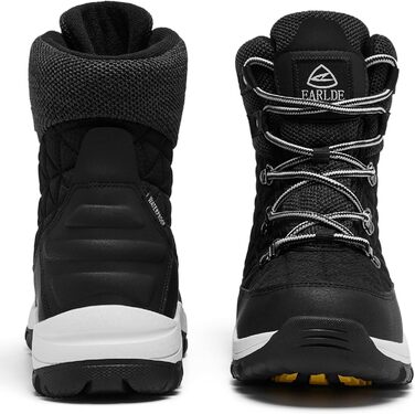 Зимові черевики жіночі EARLDE, водонепроникні, теплі, з антиковзким покриттям, чорні