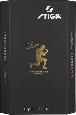Пінний стіл STIGA Pro Carbon Plus Cybershape Truls Edition - професійний, 5 зірок, Touch Carbon, ITTF, для атакуючих гравців