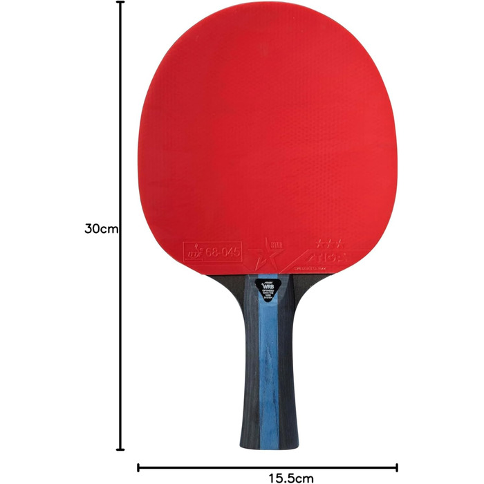 Пінний стіл STIGA Future для атакуючих гравців - 3 зірки - 5-шарів деревини - сертифіковані накладки STAR 3 - технологія WRB - контроль, обертання та швидкість для точної гри