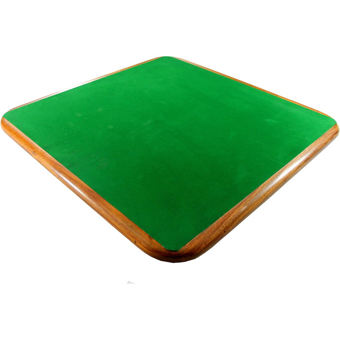 Шахова дошка StonKraft 53,3x53,3 см з акації з ручною роботою фігурами з дерева