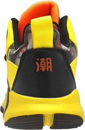 Дитячі кросівки для хлопчиків, спортивні, на липучці, розмір 30-40, 32 EU, чорно-жовті