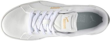 Жіночі футбольні бутси PUMA Karmen Wedge - білі (41 EU, White White Gold)