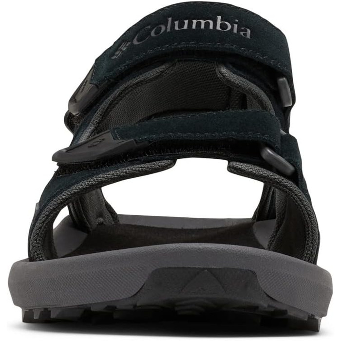 Columbia Trailstorm Hiker 3 Strap: Чоловічі трекінгові сандалі, чорно-сірі, 41 EU