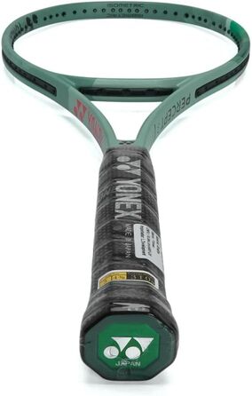 Тенісна ракетка Yonex Percept 97 310 г для змагань, неструнована, світло-зелена/темно-зелена