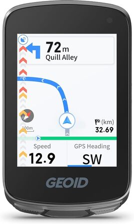 Велокомп'ютер GEOID CC700 GPS бездротовий з кольоровим екраном 2.8