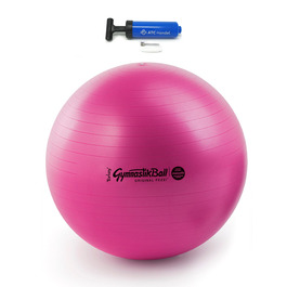 Гімнастичний м'яч Pezzi Maxafe: діаметри 42, 53, 65, 75 см, всі кольори, з насосом ATC, до 400 кг, фітнес, реабілітація, терапія, гімнастика, офісний м'яч, 65см, 42см, фуксія