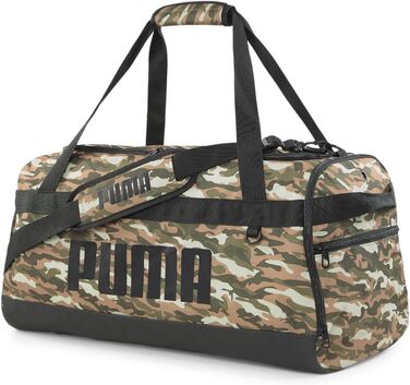 Спортивна сумка PUMA Challenger Medium, коричнево-зелена, універсальний розмір