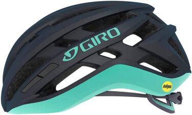 Жіночий велосипедний шолом Giro Agilis W MIPS для шосе, матовий синій/блакитний, розмір S (51-55 см)
