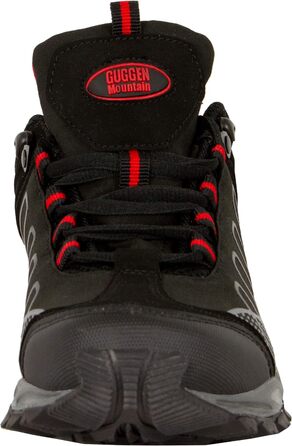Жіночі трекінгові черевики GUGGEN Mountain для хайкінгу та піших прогулянок, модель T002, чорний колір, 43 EU